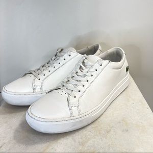 Lacoste white leather sneaker